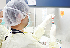 抗がん剤の混注