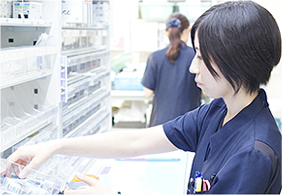 内服調剤中