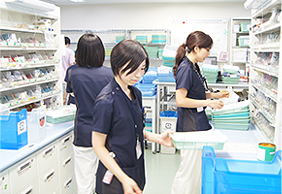 調剤風景
